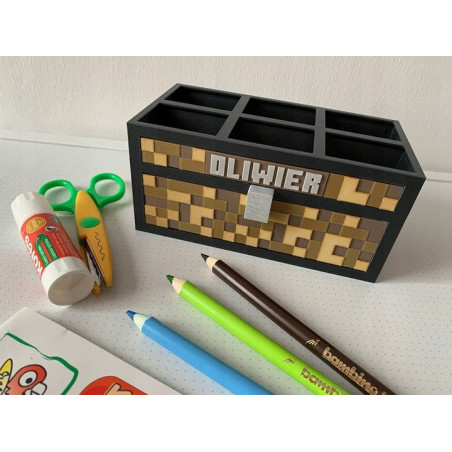 Organizer w stylu MINECRAFT