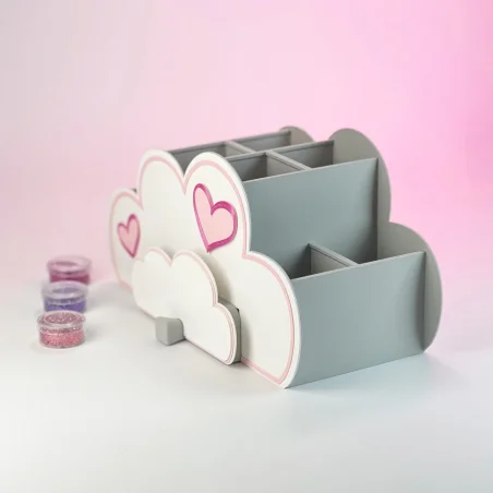 Cloud Crayon Holder