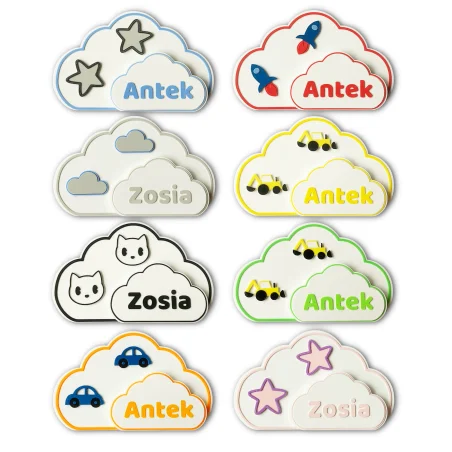 Personalized Cloud Piggy Bank for Children BIO