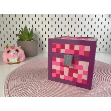 Minecraft-Style Piggy Bank M BIO