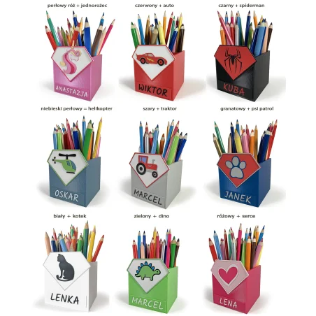 Changer M Crayon Holder Patterns
