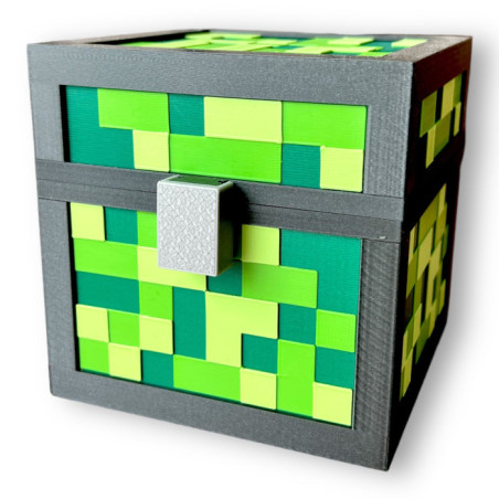 Skarbonka dla dziecka XL w stylu Minecraft BIO