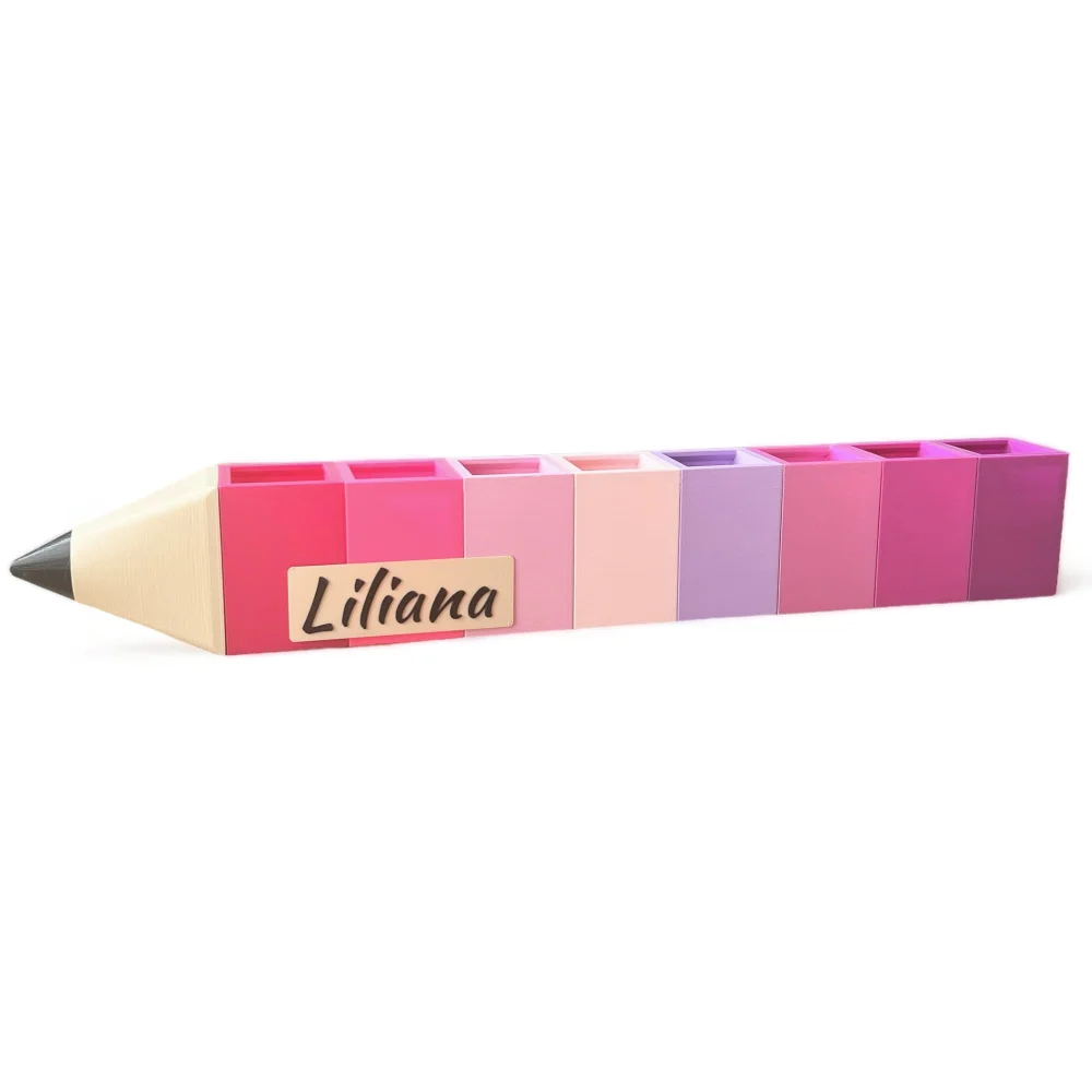 Desk Organizer Pencil Holder 8 Pink