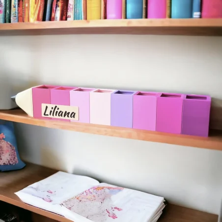 Desk Organizer Pencil Holder 8 Pink