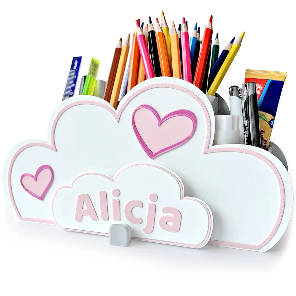 Cloud Crayon Holder