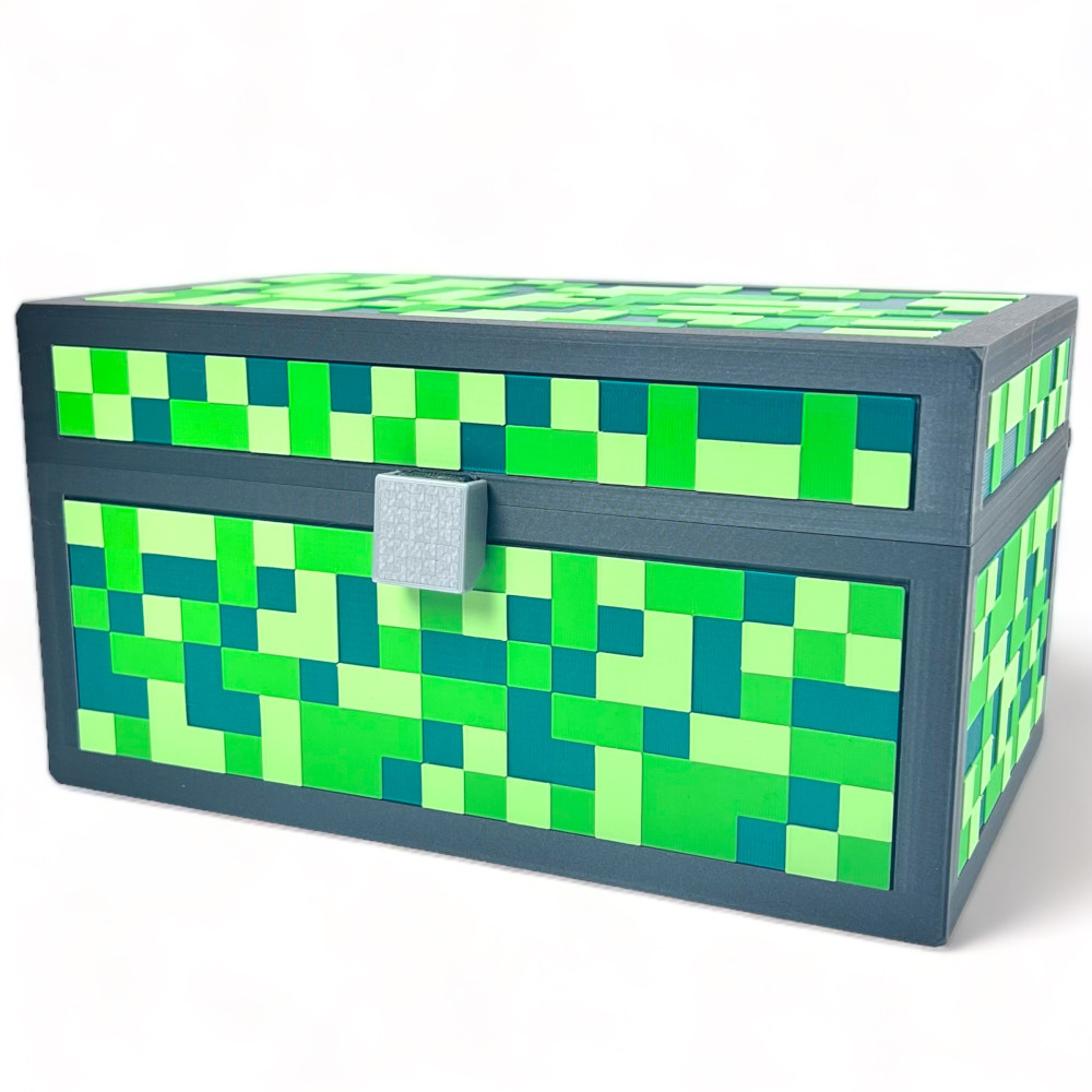 Skrzynia pudełko w stylu Minecraft XXL