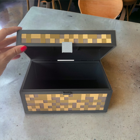 Skrzynia pudełko w stylu Minecraft XXL