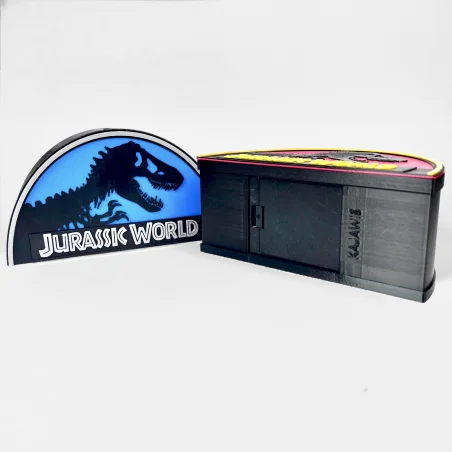 Personalized Jurassic Style Children's Piggy Bank BIO