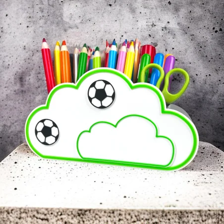 Cloud Crayon Holder