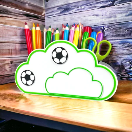 Cloud Crayon Holder