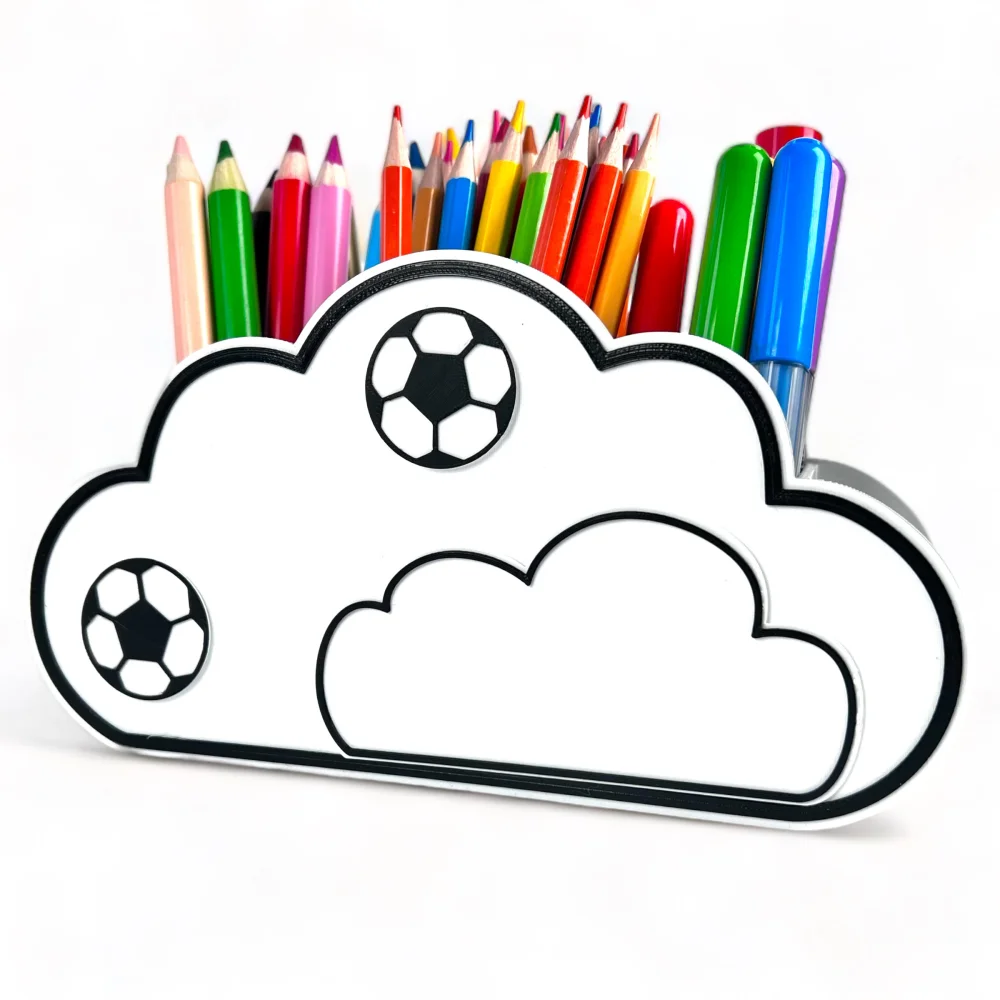 Cloud Crayon Holder
