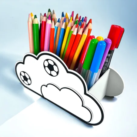 Cloud Crayon Holder