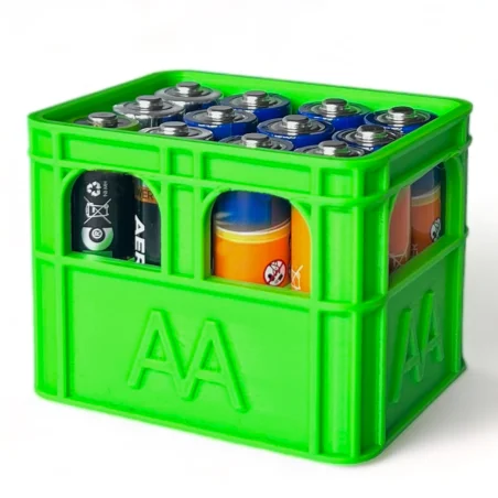 Basket for AA Batteries