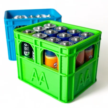 Basket for AA Batteries