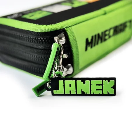 3D Minecraft-Style Name Keychain