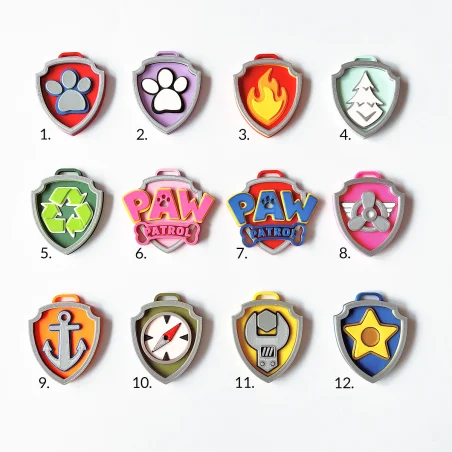3D Eco-Friendly Paw Patrol Keychain Charm