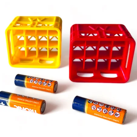 Set of Baskets for AAA AA Batteries