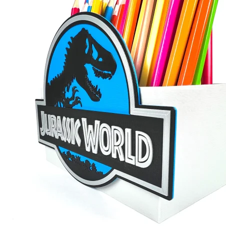 Desk Organizer in Jurassic Style