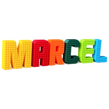 Standing XL Letters in Block Style - A Fun Decoration for Your Child's Room