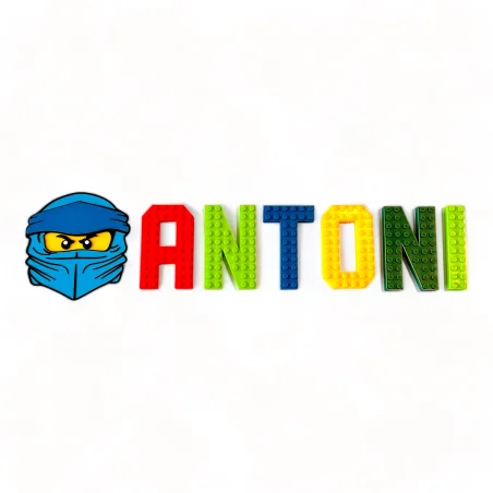 Letters for the Wall L in Block Style