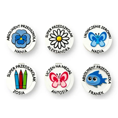 3D Medal for Kids - WELCOME TO SCHOOL