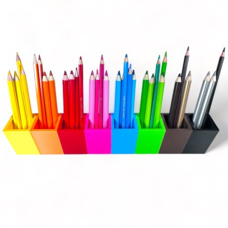 Sorter na kredki organizer na biurko 8 kolorów Montessori