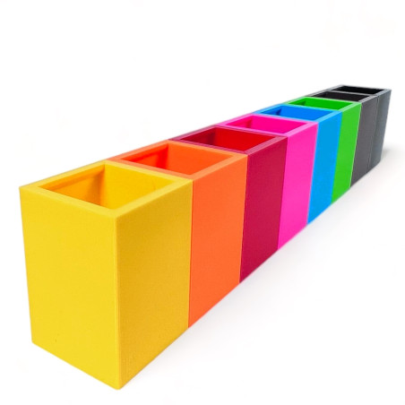 Sorter na kredki organizer na biurko 8 kolorów Montessori