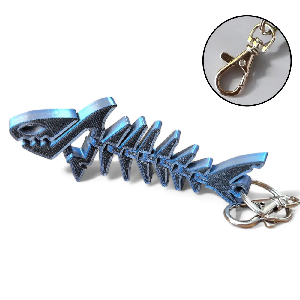 Shark Keychain TikTok NEW MODEL keyrambit FREE carabiner
