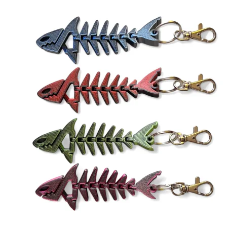 Shark Keychain TikTok NEW MODEL keyrambit FREE carabiner