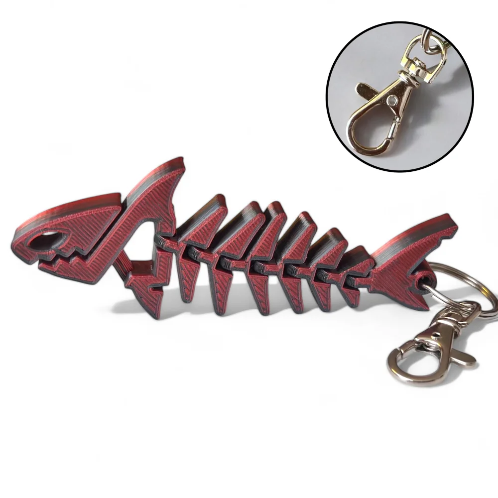 Keychain Shark TikTok NEW MODEL keyrambit FREE carabiner