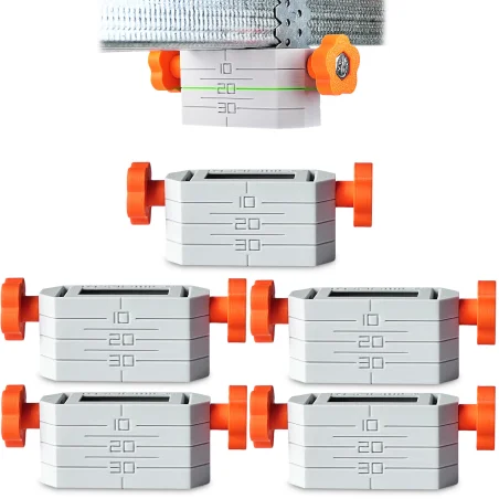 5x UCHWYT DO POZIOMOWANIA sufitu podwieszanego SHORT GRIP profil CD60 ES