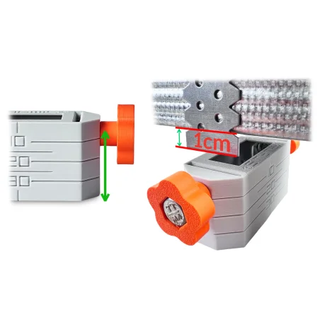 5x UCHWYT DO POZIOMOWANIA sufitu podwieszanego SHORT GRIP profil CD60 ES