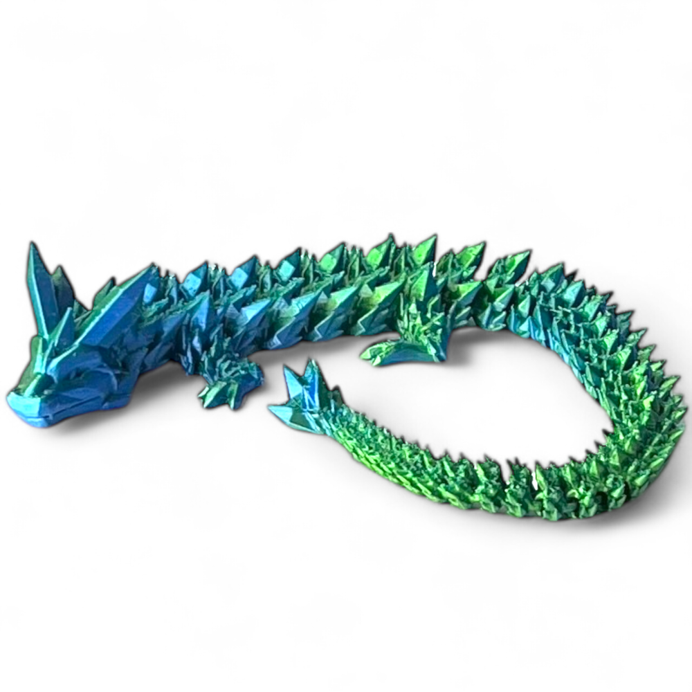 copy of Smok 3D Dragon Figurka smoka Kryształowy smok 42cm Dekoracja pokoju