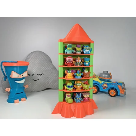 Rocket Shelf for Super Zings - Holds 38!