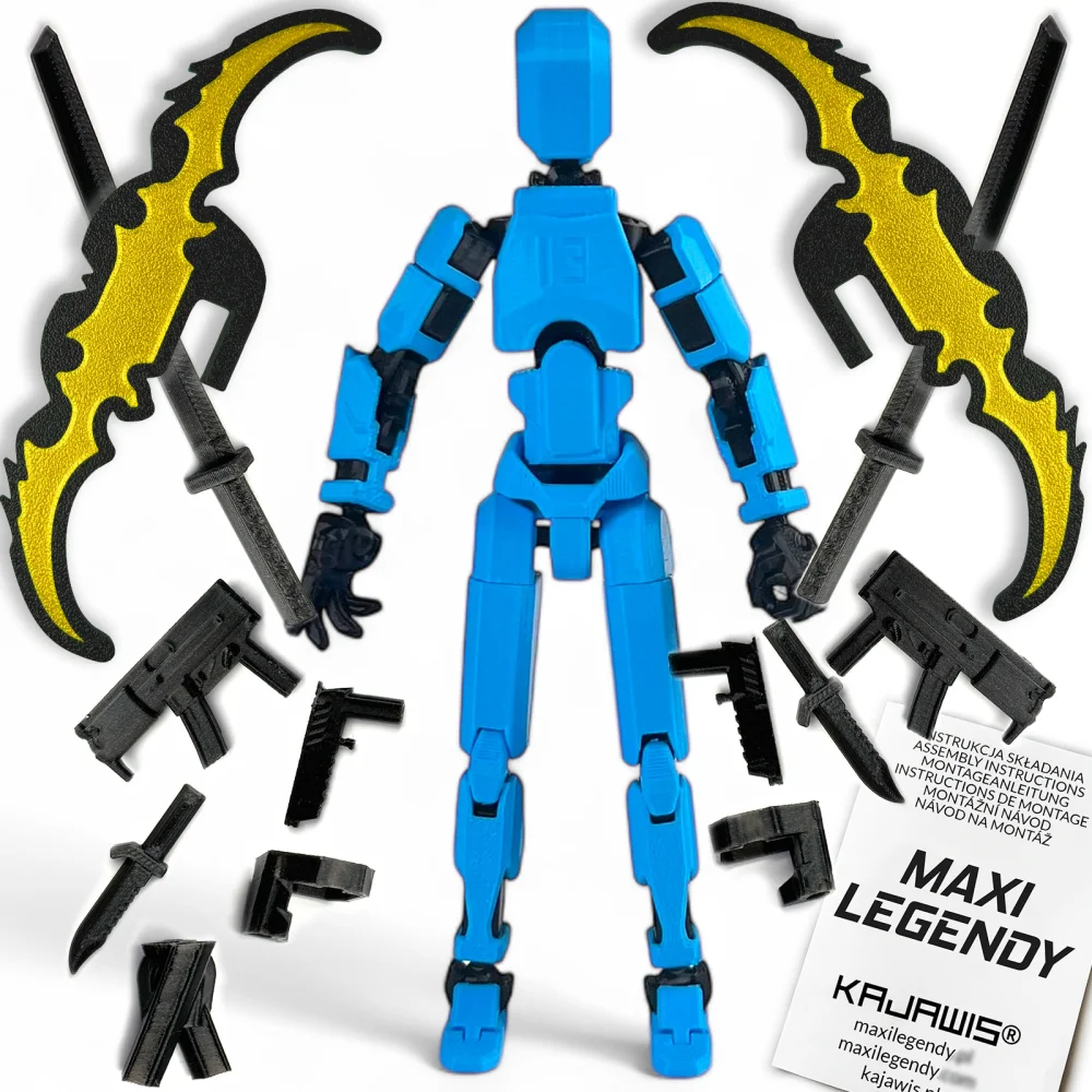 Original 17cm Collectible Figurine MAXI LEGENDS mini legends KAJAWIS