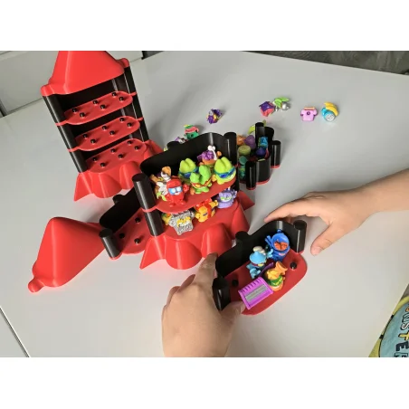 Rocket Shelf for Super Zings - Holds 13!