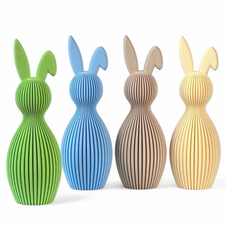 Decorative Figurine Rabbit 21.5cm Easter Bunny Hare Decorations