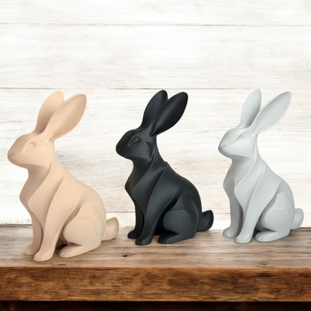 Figurka dekoracyjna królik 15 cm Zajączek wielkanocny zając dekoracje domu