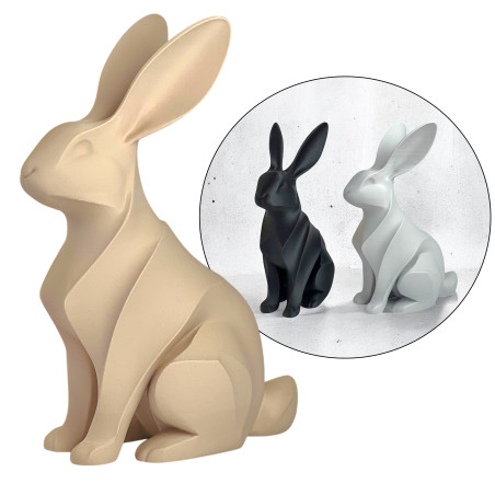 copy of Figurka dekoracyjna królik 15 cm Zajączek wielkanocny zając dekoracje domu