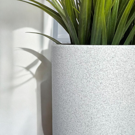 copy of Doniczka nietłukąca beton 13cm piękne doniczki szara nowoczesna dom KAJAWIS