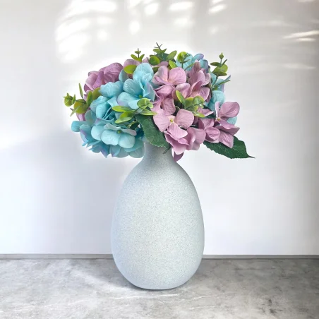 Smooth Marble Vase 22 cm