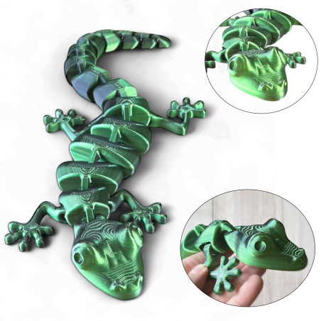Figurka dekoracyjna jaszczurka 29cm 3D lizard