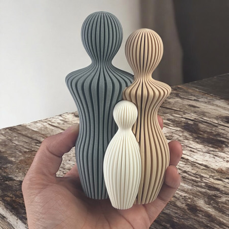 Figurka rodziny 3D