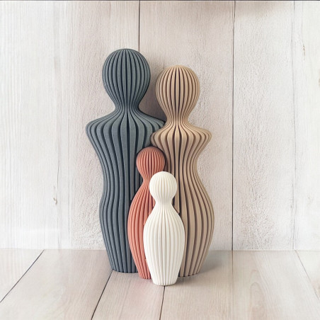 Figurka rodziny 3D