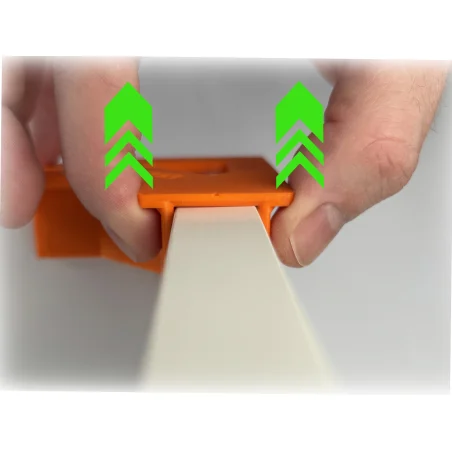 Carpenter's Clamp 4xT Holes BLUM for 18mm Mounting Plate Angled Third Hand