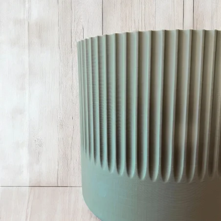 Unbreakable Olive Green Flower Pot 10cm