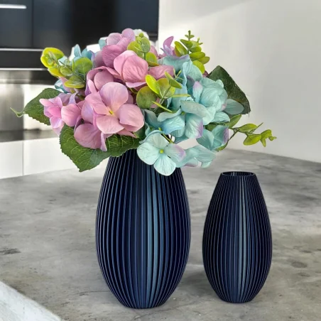 Shatterproof Scandinavian Modern 3D Vase for Artificial Flowers
