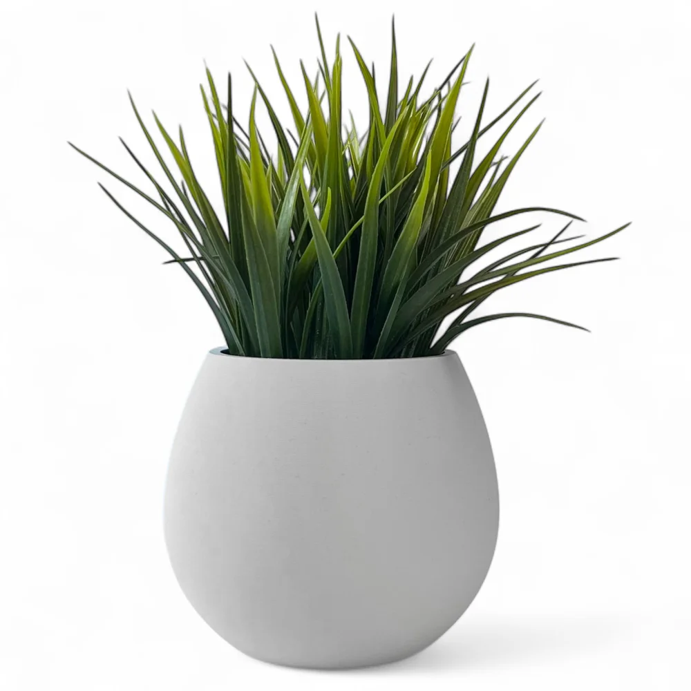 copy of Unbreakable Olive Green Flower Pot 14cm