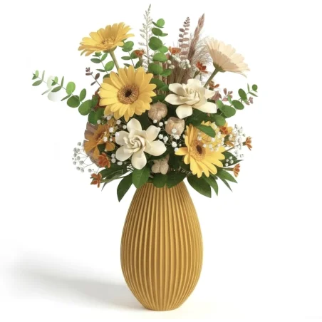 Wazon ryflowany 15 cm