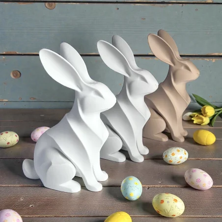 Decorative Rabbit Figurine 25 cm Easter Bunny Home Decoration